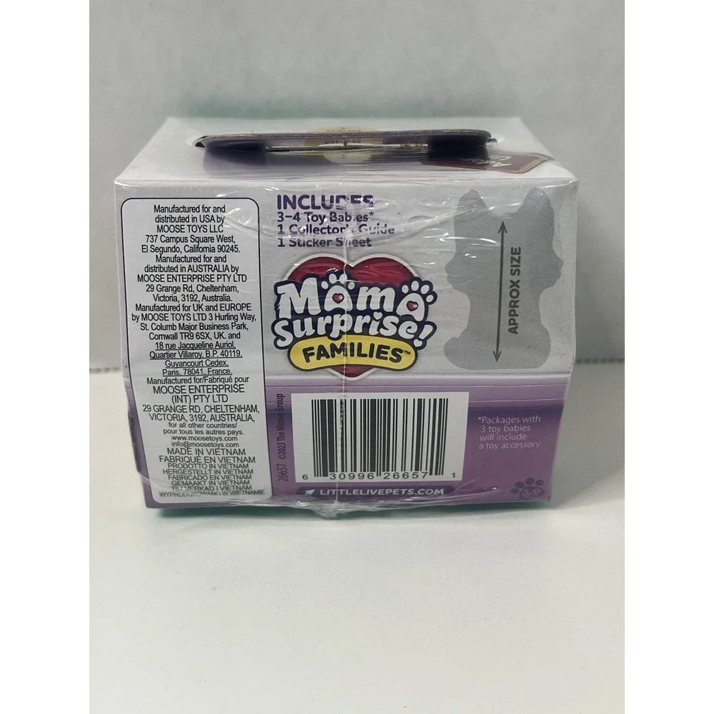 Mama Surprise Families Adoption  Pack, REVEAL 2,3, OR 4 BABIES, LITTLE LIVE PETS